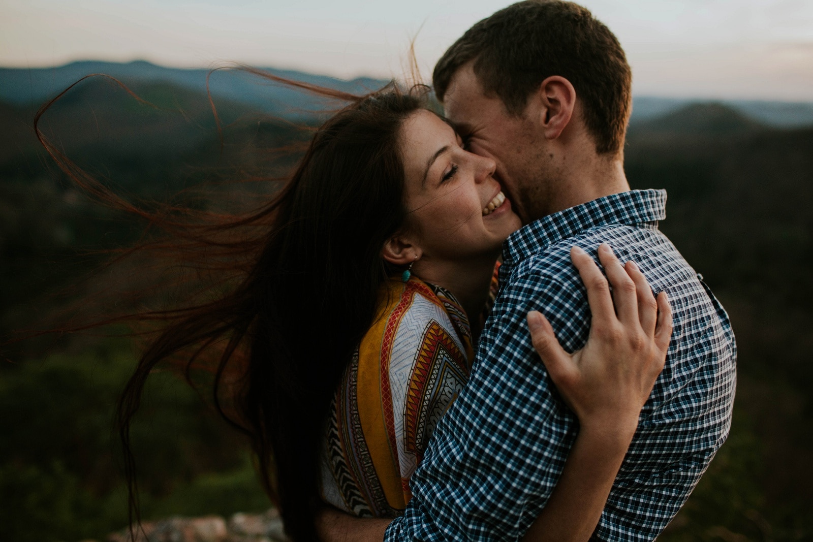 Séance engagement en montagne