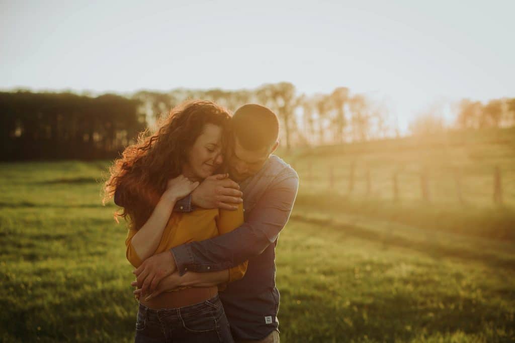 Séance photo engagement en Alsace