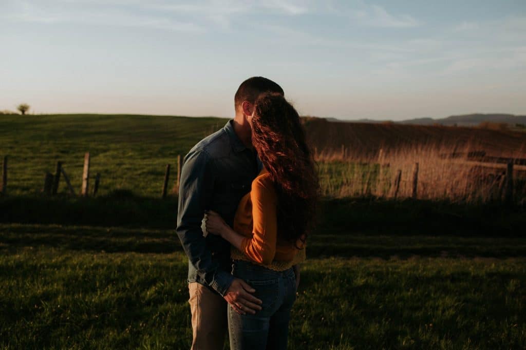 Séance photo engagement en Alsace