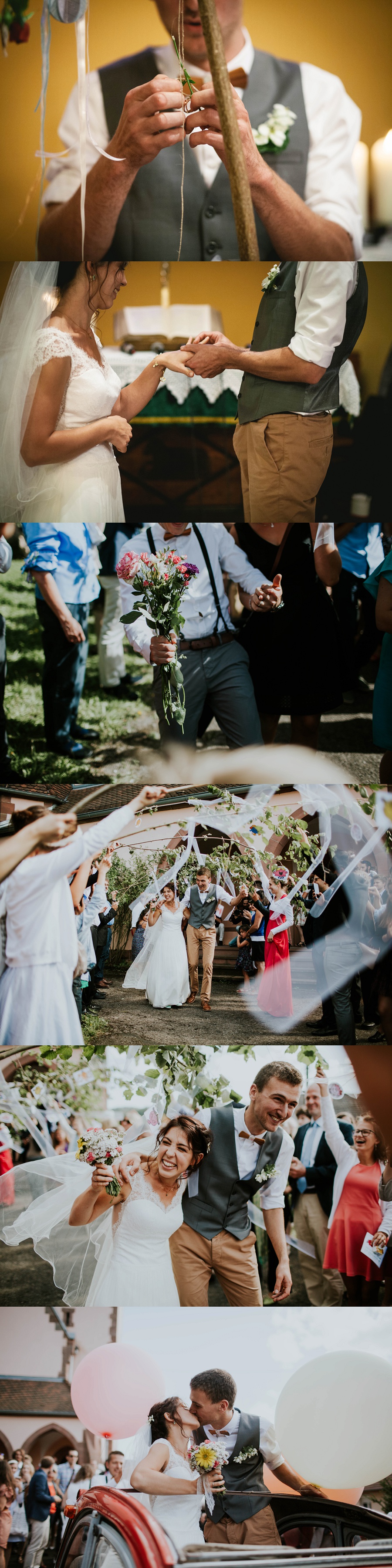 Mariage champêtre Alsace