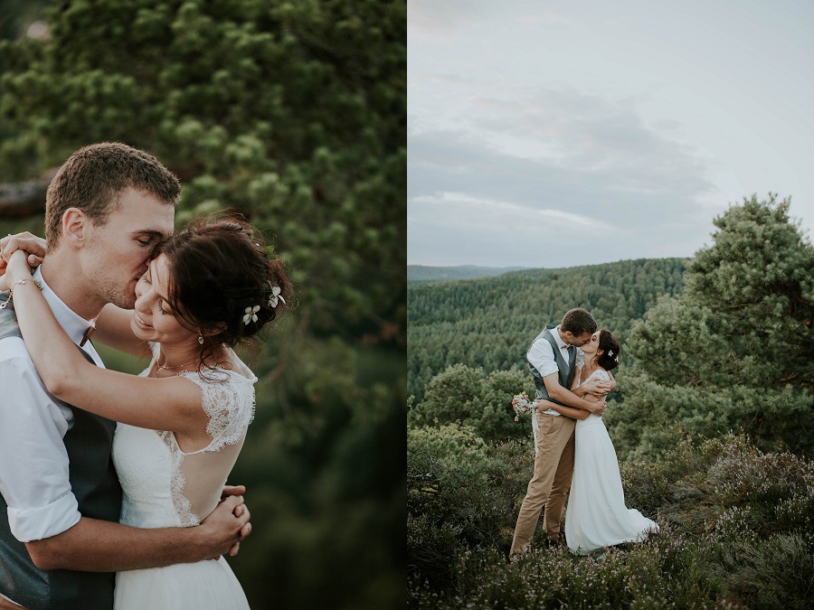 Mariage champêtre Alsace