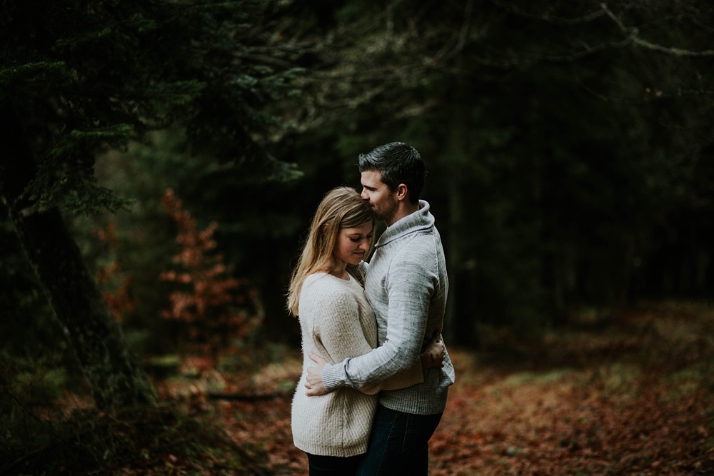 Séance engagement hivernale Photographe Mariage Strasbourg