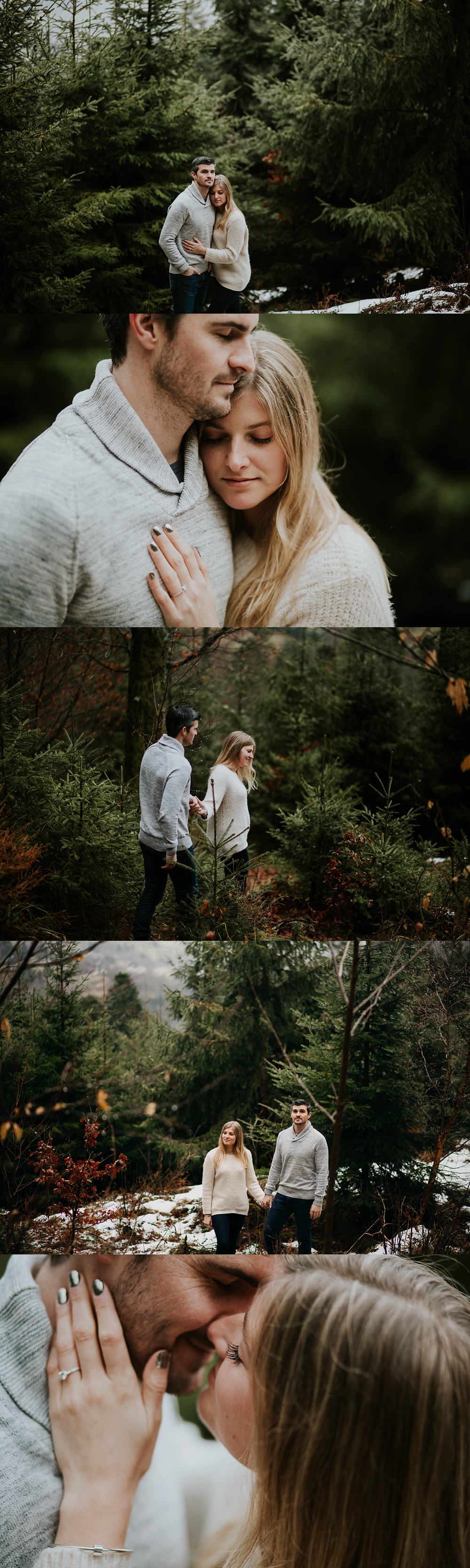 Séance engagement hivernale Photographe Mariage Strasbourg Alsace