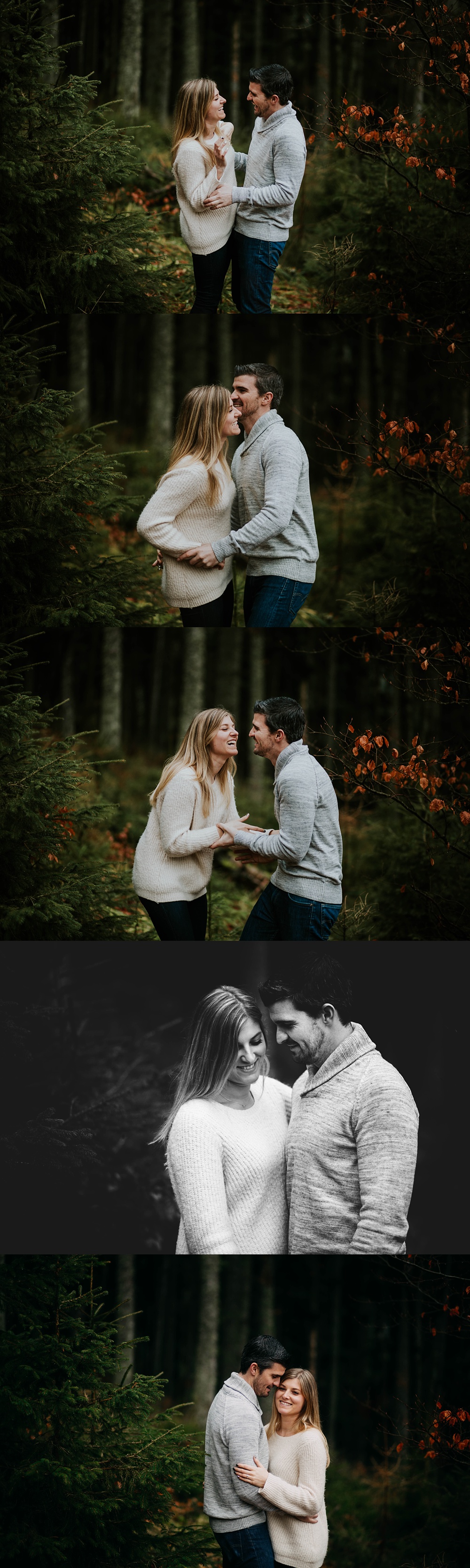 Séance engagement hivernale Photographe Mariage Strasbourg Alsace