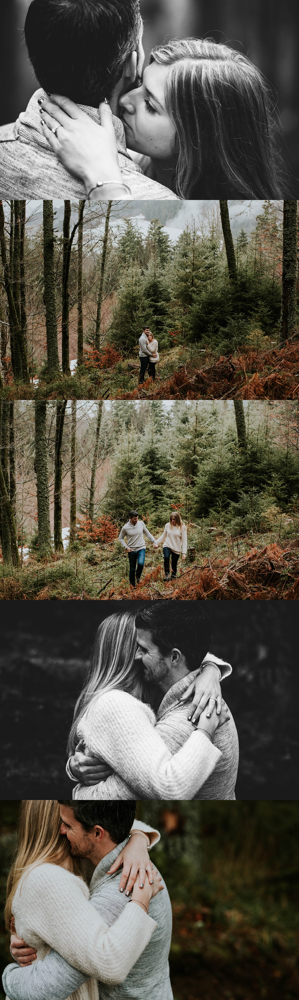 Séance engagement hivernale Photographe Mariage Strasbourg Alsace