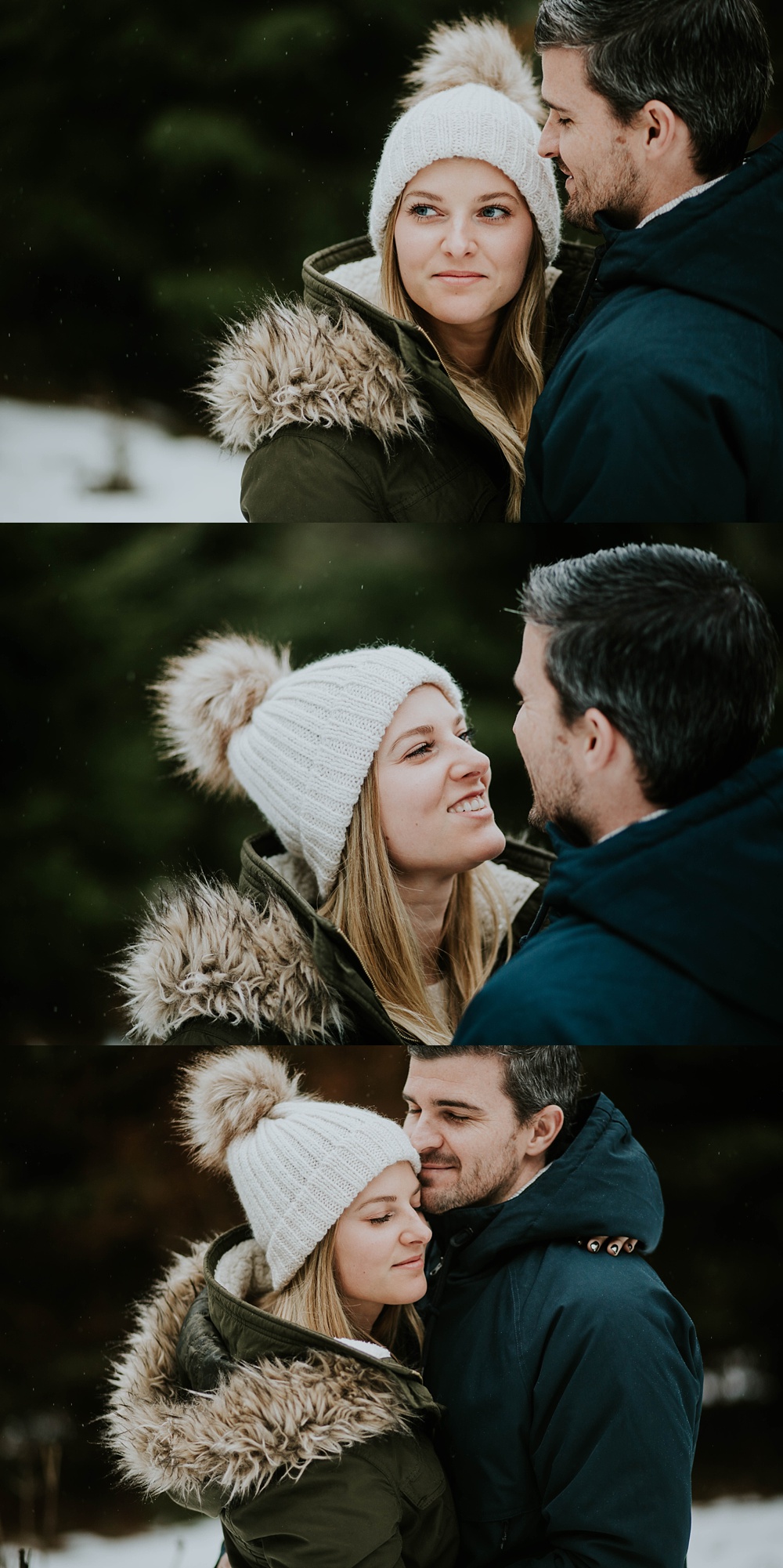 Séance engagement hivernale Photographe Mariage Strasbourg Alsace