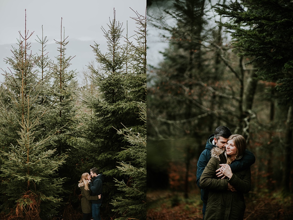 Séance engagement hivernale Photographe Mariage Strasbourg Alsace