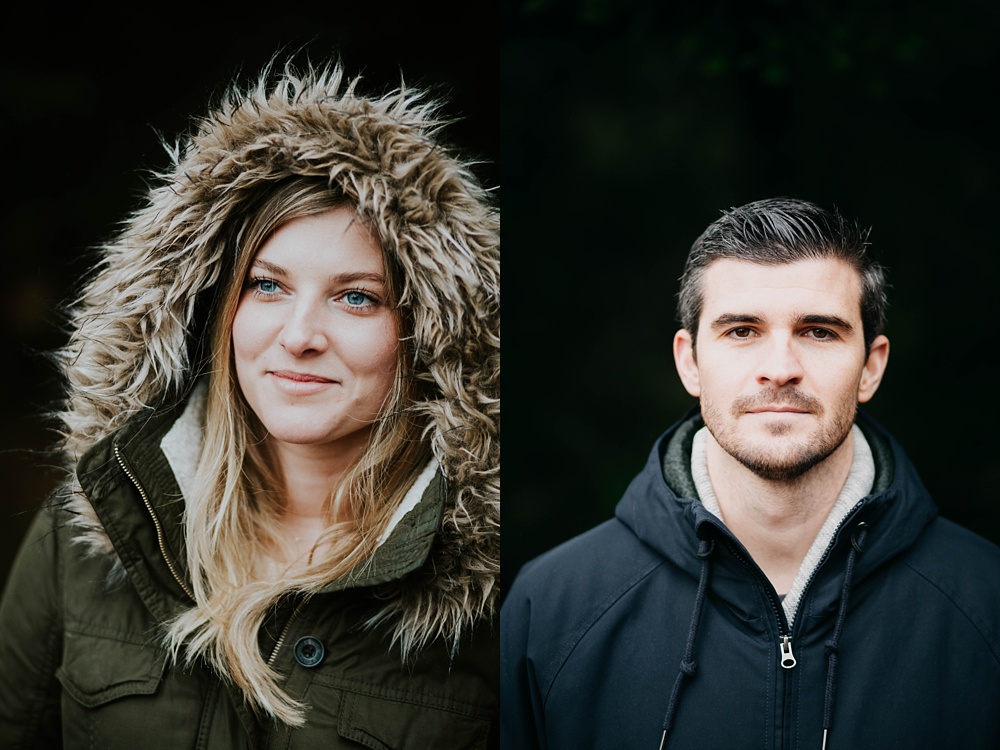 Séance engagement hivernale Photographe Mariage Strasbourg Alsace