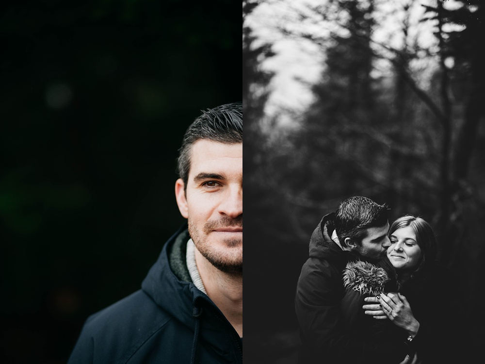 Séance engagement hivernale Photographe Mariage Strasbourg Alsace