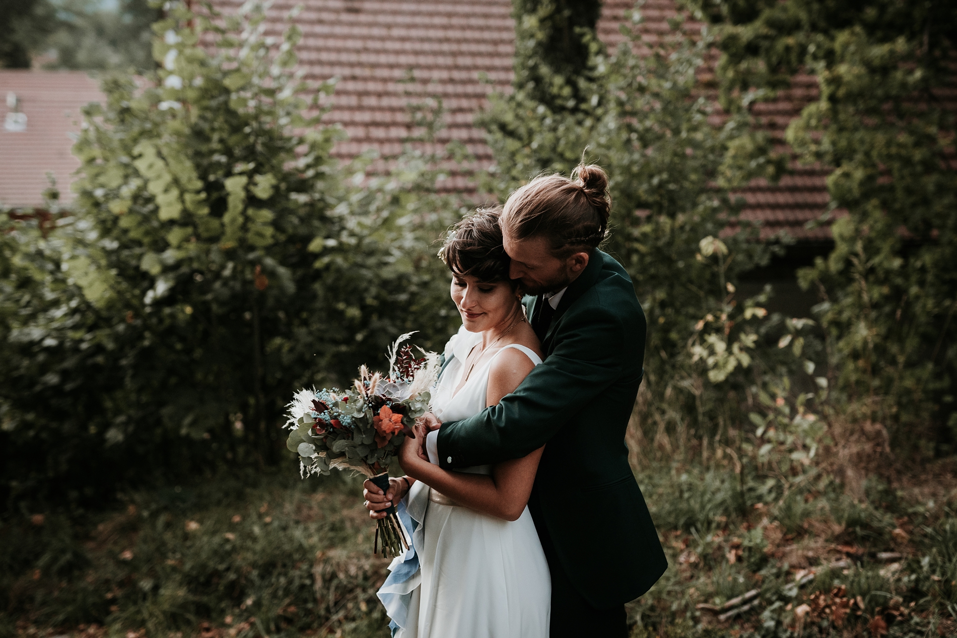 Mariage intime au parc de wesserling Alsace