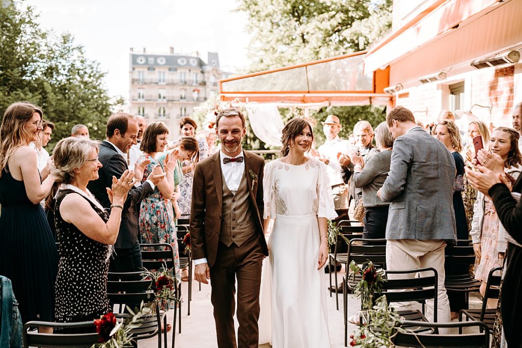 Photographe de mariage à Paris Buttes Chaumont