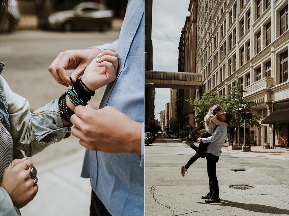 St. Louis Engagement session Wedding photographer