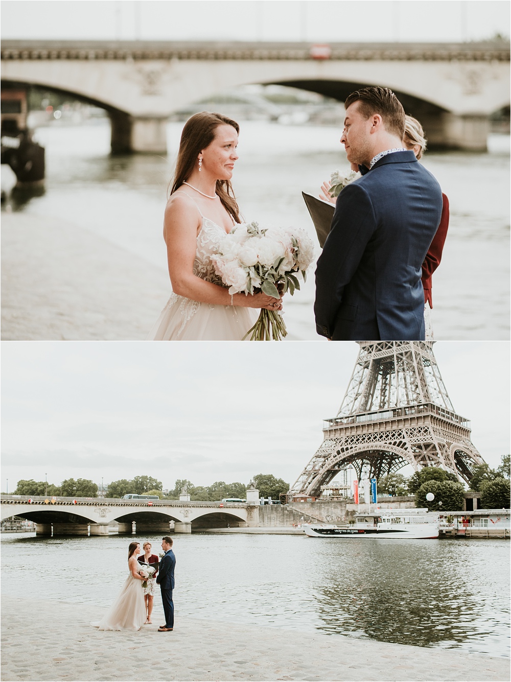 Elopement Paris Eiffel Tower