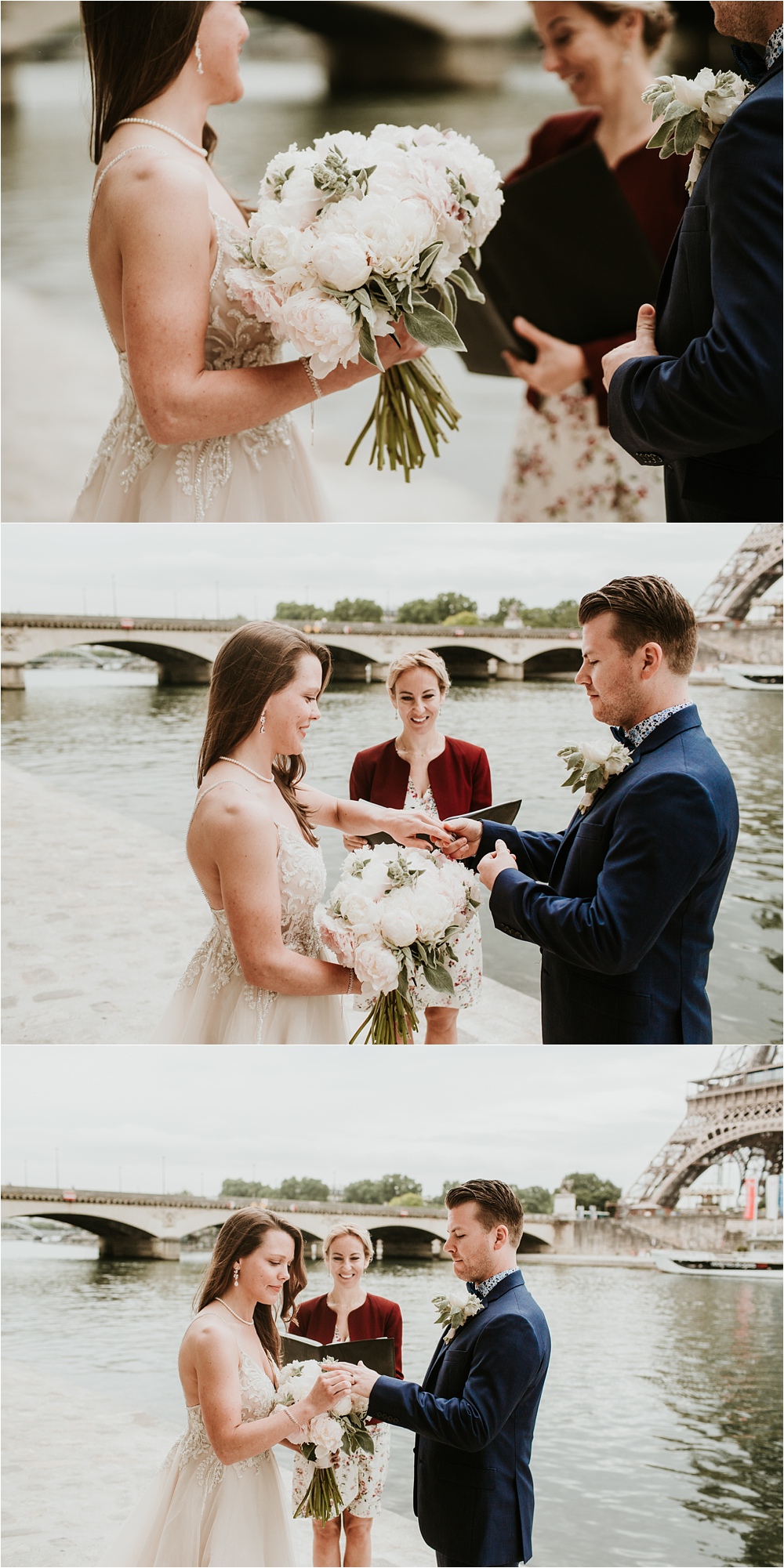 Elopement Paris Eiffel Tower