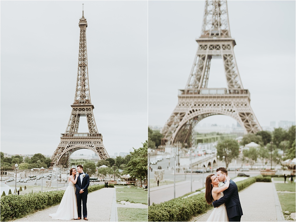 Elopement Paris Eiffel Tower