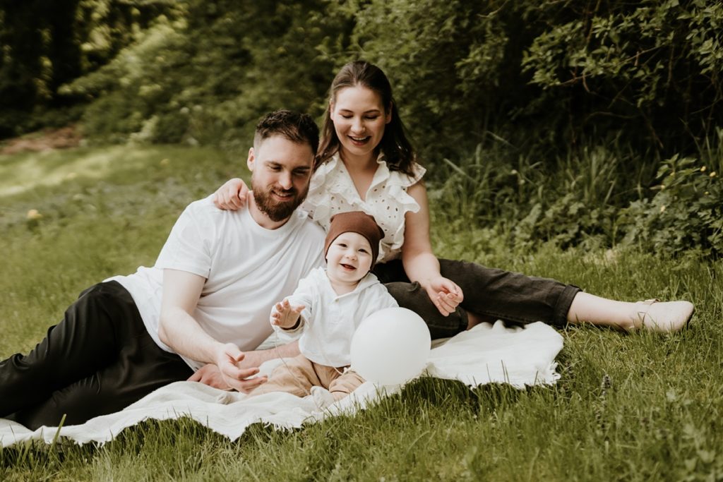 Séance photo anniversaire bébé Alsace