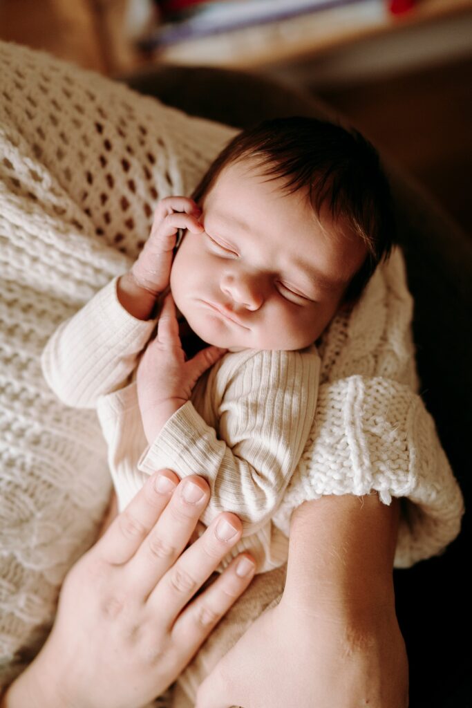 Séance photo naissance bébé Alsace