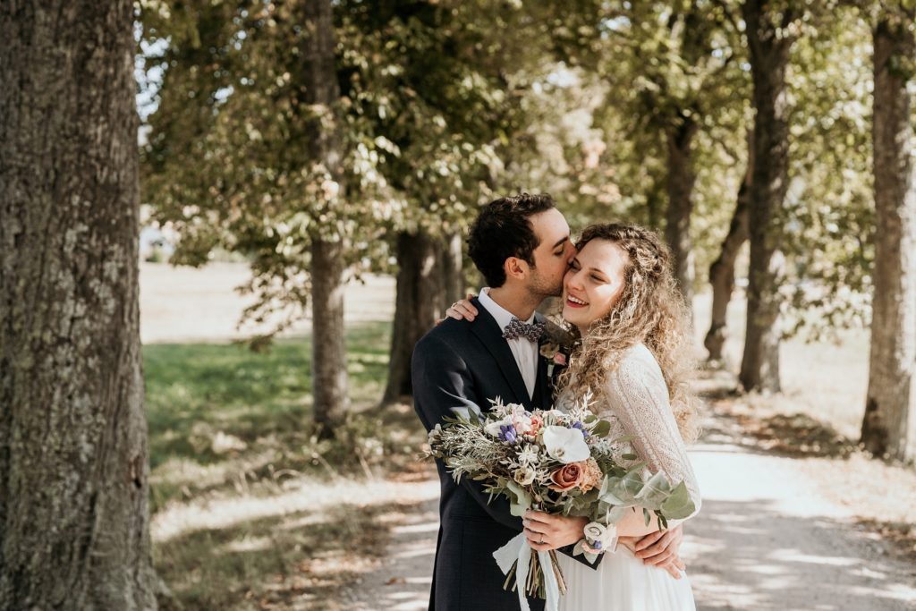 Joli mariage au Chateau de Thanvillé