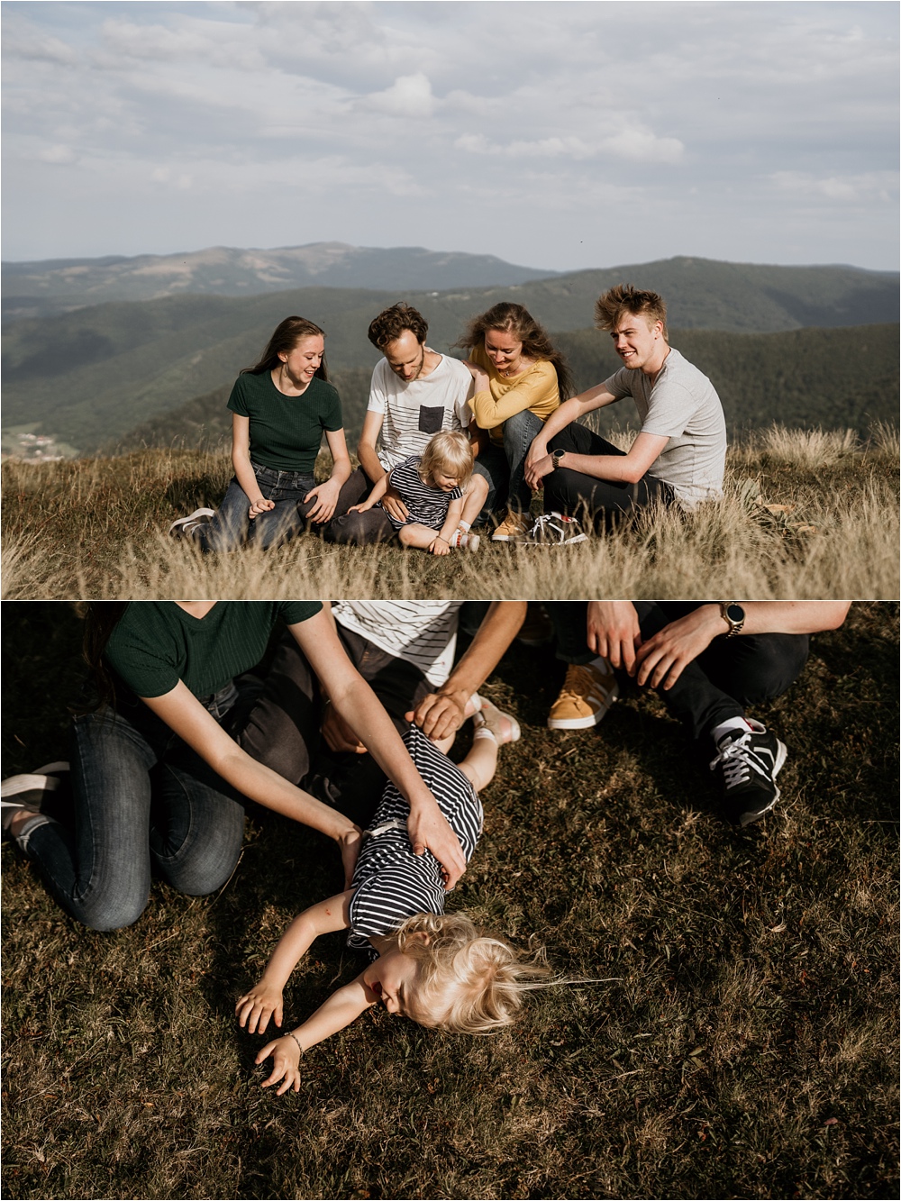 Séance photo famille en montagne, Alsace