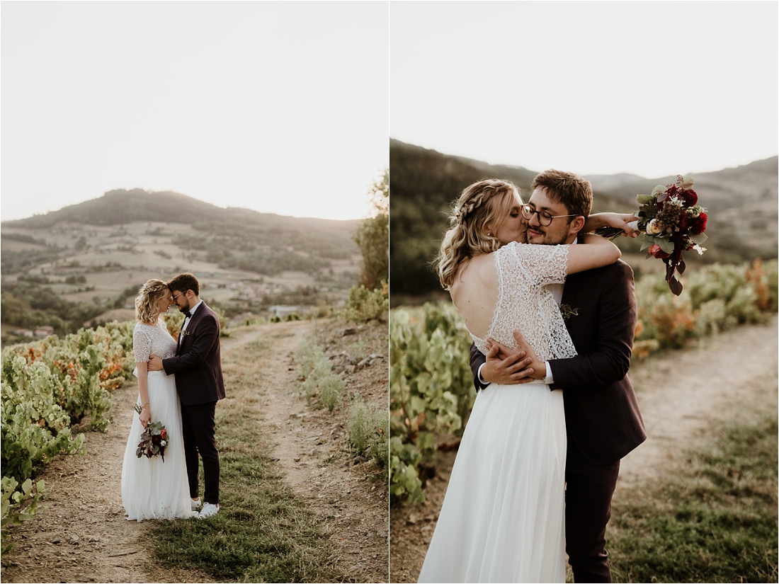 Photographe mariage Beaujolais Domaine de Vavril 