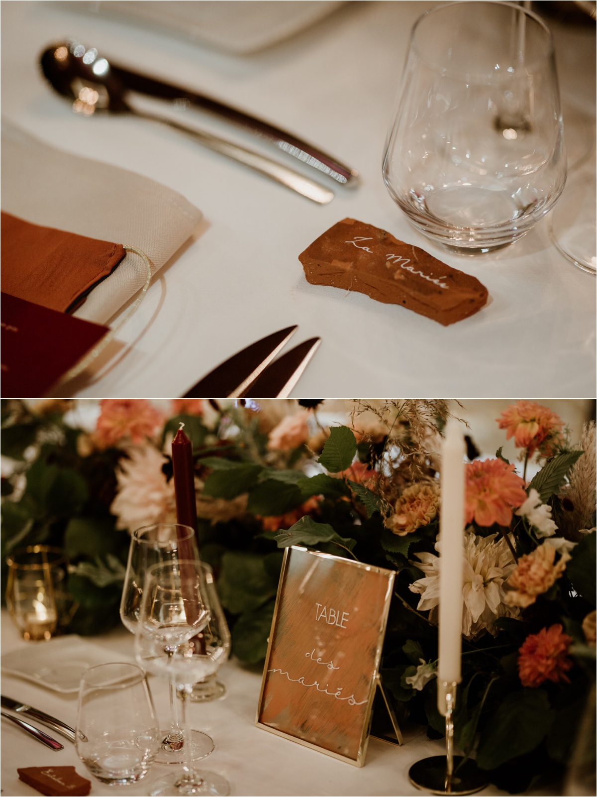 Mariage inspiration terracotta en Alsace