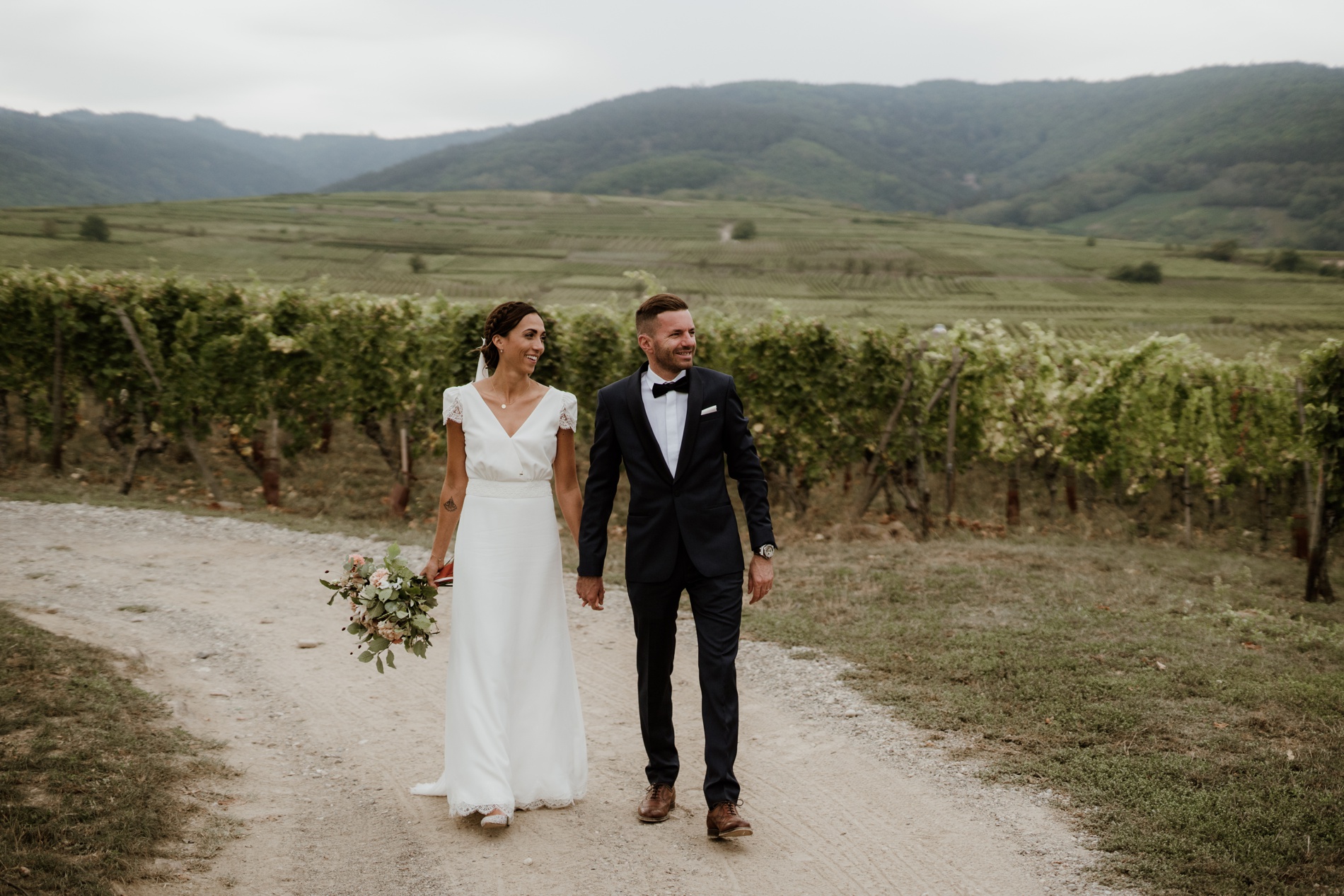 Mariage élégant inspiration Terracotta en Alsace