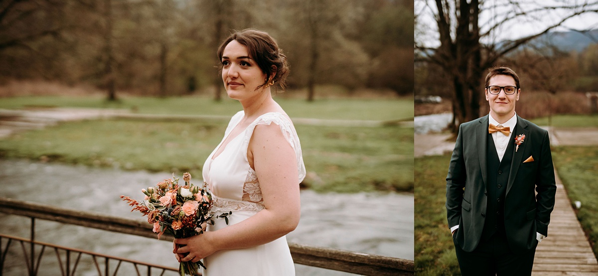 Mariage la drille au bord de l'eau Alsace