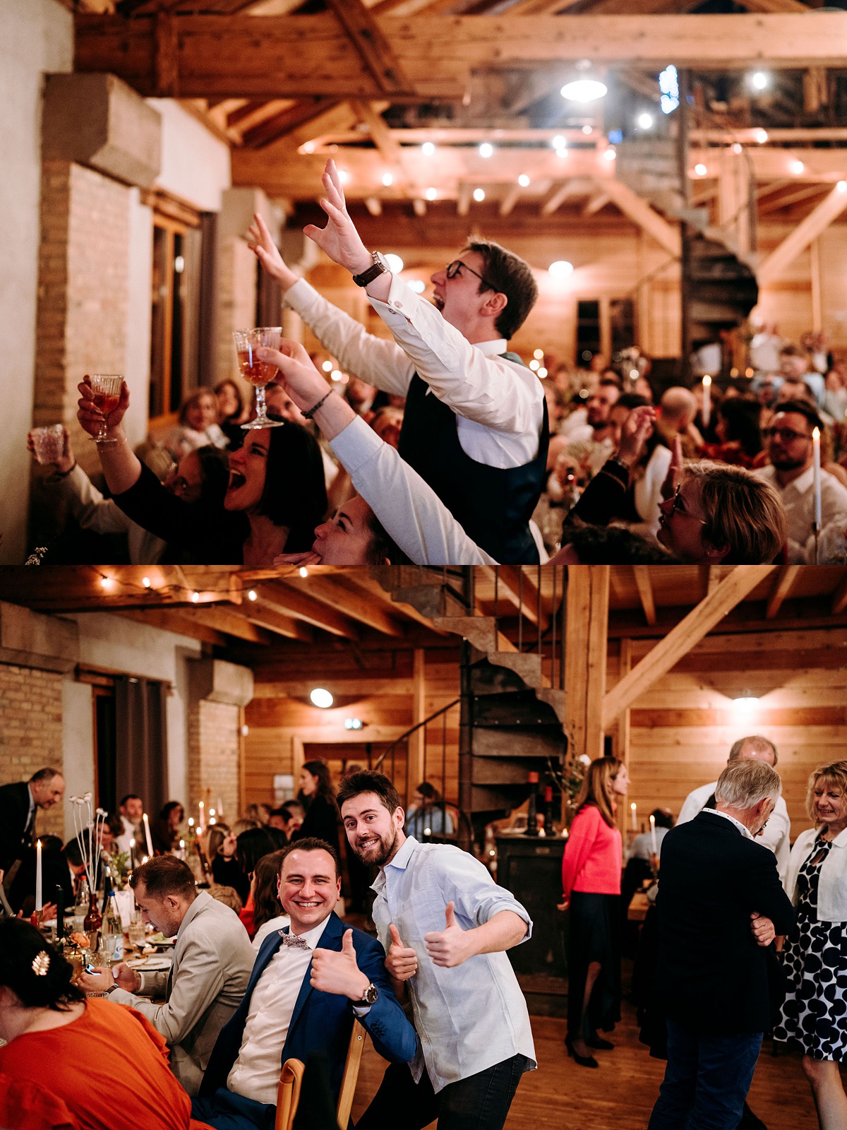 Soirée de mariage drille au bord de l'eau Alsace