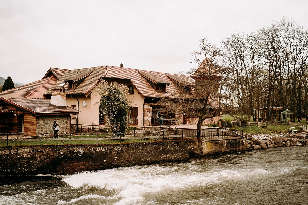 Mariage Drille au bord de l'eau Wisches