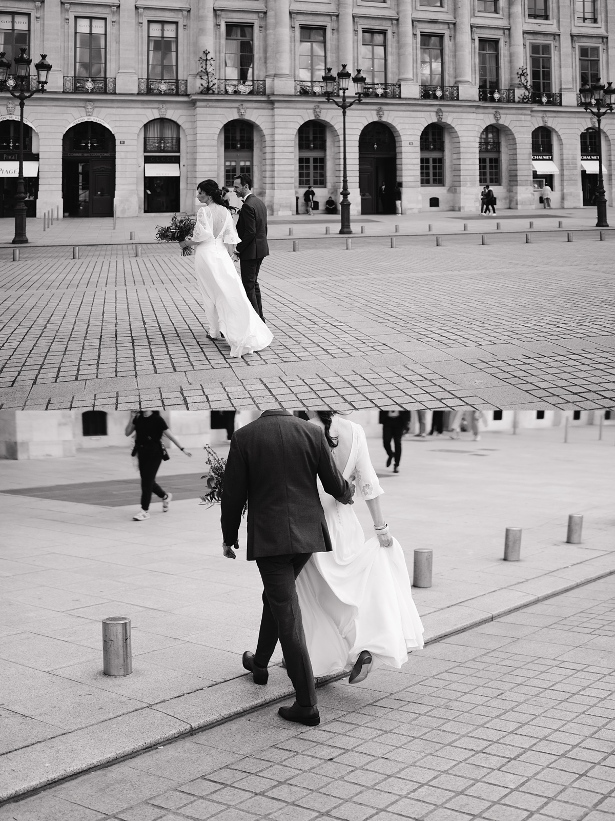 Photographe mariage chic Paris