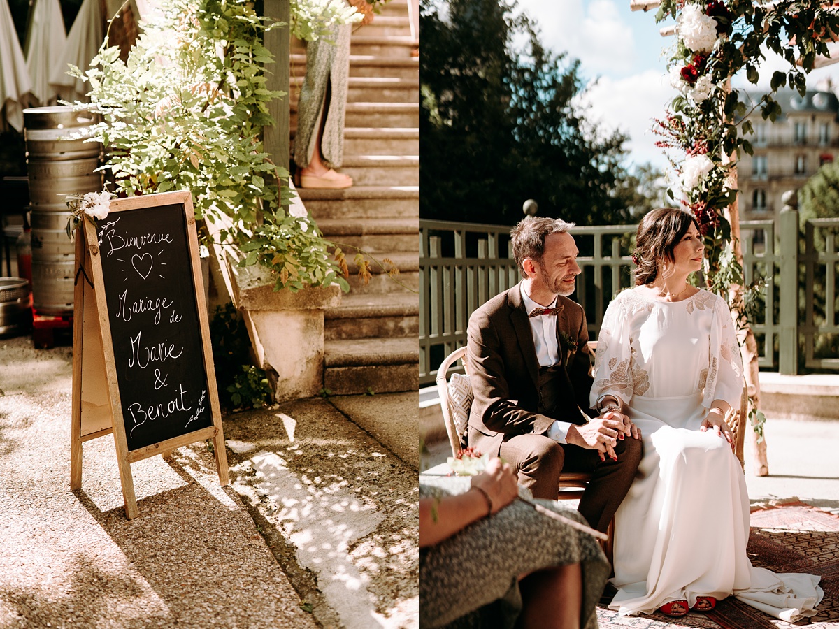 Joli mariage à Paris