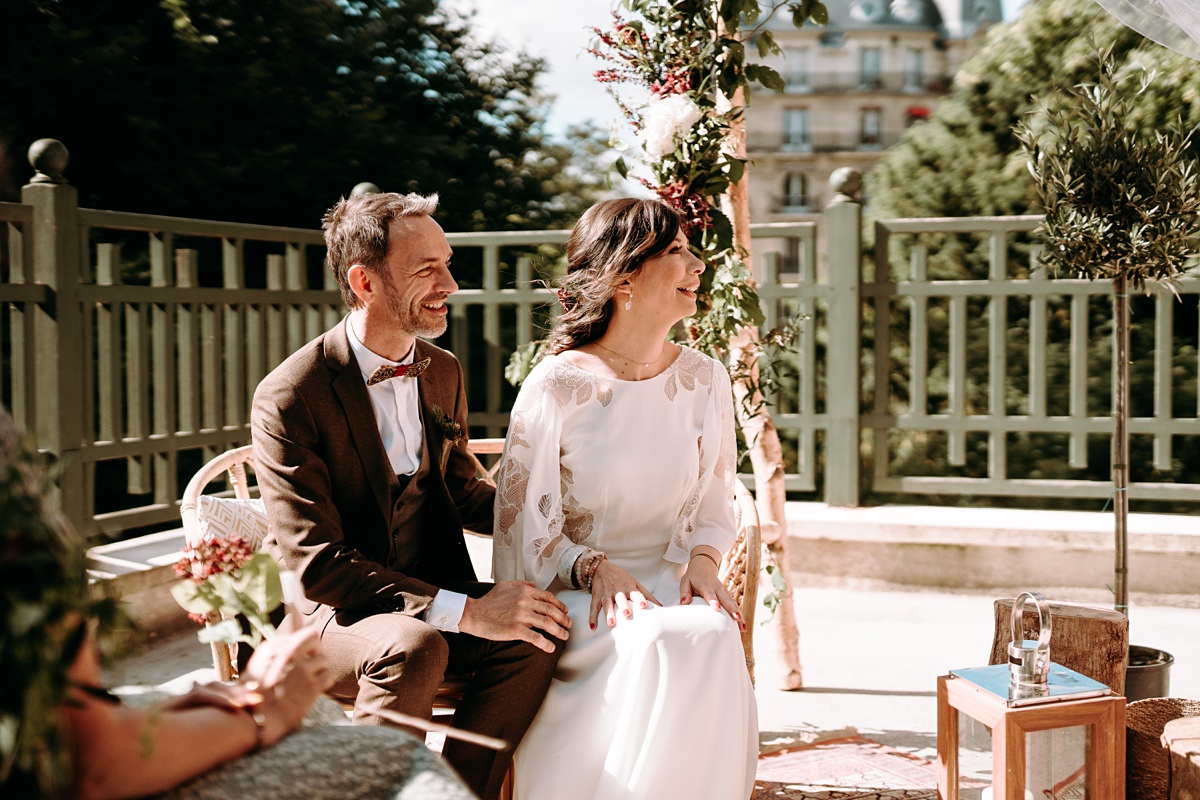 Joli mariage à Paris