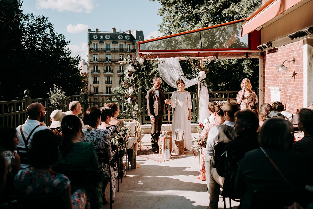 Mariage bohème à Paris