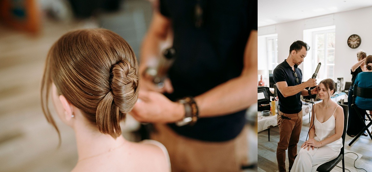 Préparatifs de la mariée Alsace